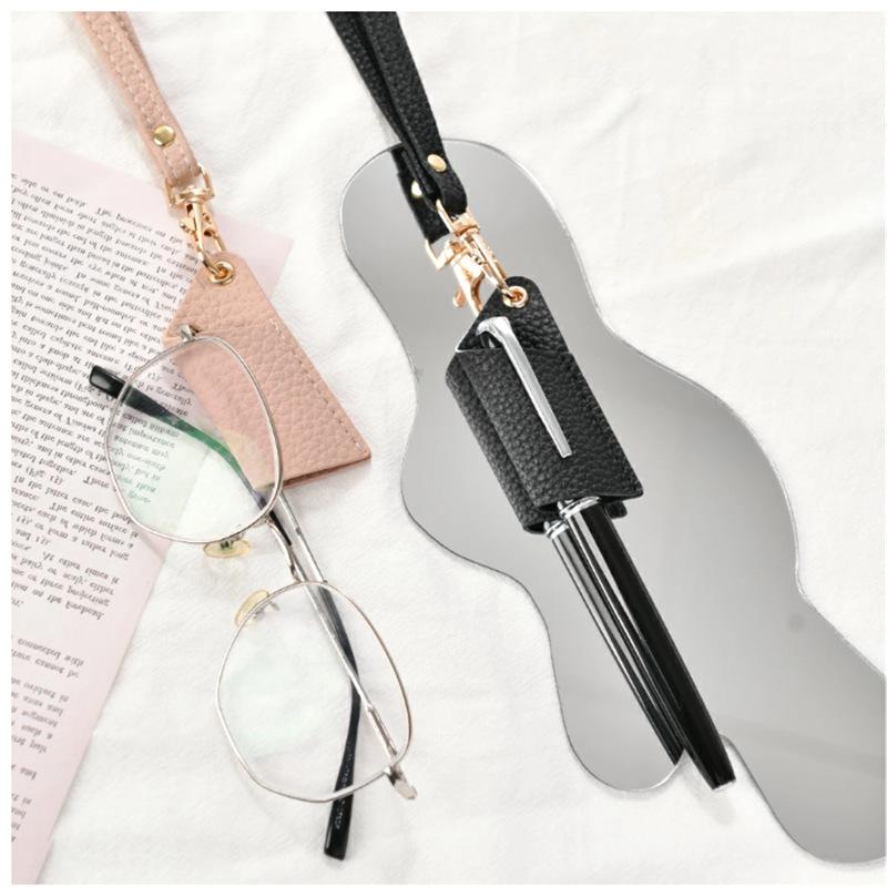 1pc Pen Clip Portable Keychain Mini Pen Holder Office Pen Organizer Portable Signing Pen Neck Strap Pen Holder Pen Clip Keychain