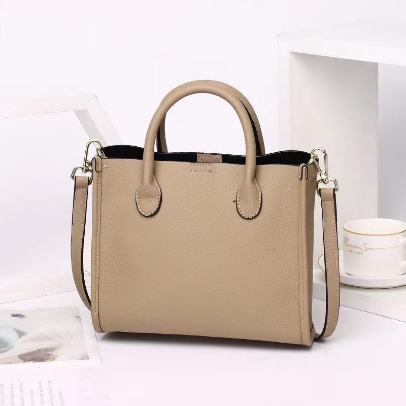 Женская сумка большой вместимости, сумка через плечо на одно плечо, сумка через плечо из натуральной коровьей кожи с накладным ремнем через плечо