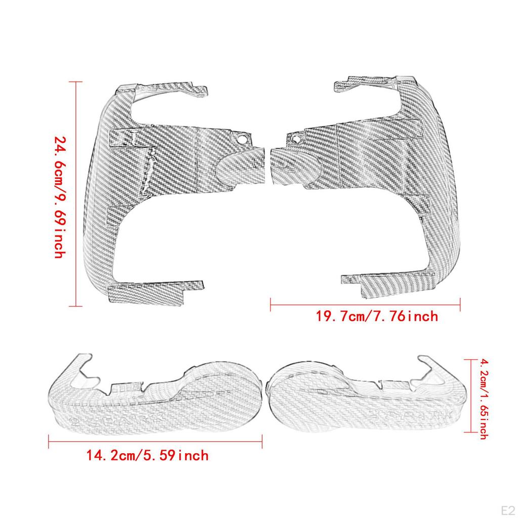1 Pair Engine Cylinder Head Protectors Guards Premium Practical Spare Parts Professional Portable
