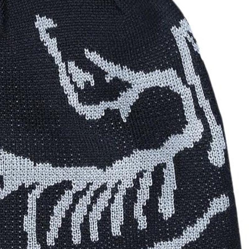 Arcteryx Логотип бренда Archaeopteryx Дышащая и легкая шапка из акрилового флиса Унисекс Стиль для пары Черный сапфир/Альпийский синий X000006756-BLK