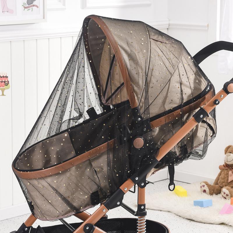 Baby Cart Sunshade Mosquito Net Universal Pram Net Buggys Insect Fly Net Protection Cover for Stroller Pushchair