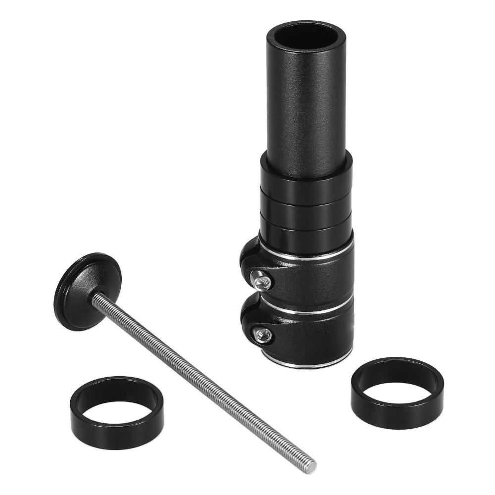 Aluminum Alloy Bike Fork Stem Riser Extender Extension Bicycle Cycling Bike Stem Head Up Raiser Handlebar Riser Adaptor