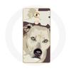 Case for Huawei Mate 8 White Pitbull Dog