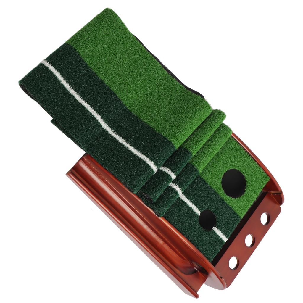 Тренировочный коврик для паттинга из красного дерева, тренировочное одеяло для паттинга в помещении, спортивный комплект для тренировок по паттингу