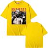 Khamzat Chimaev Violence Aesthetic Graphic T-shirts for  Women Fashion Vintage Short Sleeve T Shirt Casual  Cotton Tshirt