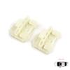 V1BWR46 Window Regulator Guide Clips Front Left for Pontiac Grand Am Sunfire Oldsmobile Alero Cutlass Chevrolet Cavalier Malibu