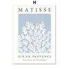Абстрактный Матисс Девушка на цветочном рынке Коралловый лист Настенное искусство Холст Картина Скандинавские постеры и принты Картины для декора гостиной