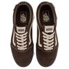 Vans Ward Износостойкие Низкие Кеды для Скейтборда Мужские Темно-коричневые Кроссовки VN000CZFCFB