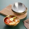 High Footed Korean Ramen Bowl Thickened Soup Bowl Mixing Bowls Salad Bowl  Children Use