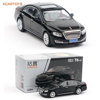 Xcartoys 1/64 Металлическая Игрушка Симуляция Полицейский Седан Коллекционные Украшения Модель Полицейской Машины Hongqi H7