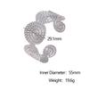 Waterproof Minimalist Hot-selling Stainless Steel Open Bracelet Personality Niche High-end Sense 18k Gold Jewelry