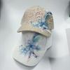 Бейсболка корейская кружевная вышитая цветочная кепка в пасторальном стиле дышащая летняя дорожная защита от солнца универсальная шляпа от солнца