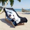 1pc Cute Maltese Dog Beach Towel - Quick Dry, Lightweight, Soft & Absorbent Microfiber, Modern Cartoon Style for Pool, Swim