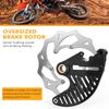 For KTM EXC 300 2004-2024 EXC250 EXCF 350 EXC 450 SX125 SXF 250 SXF 450 XC XCF XCW XCFW TPI 240mm Oversized Rear Brake Rotor Kit