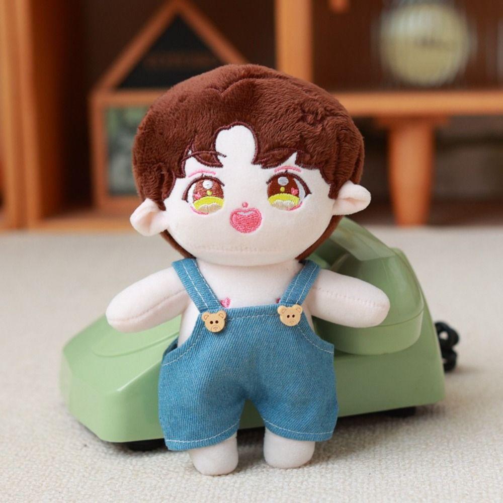 Corduroy 20cm Cotton Doll Clothes Colorful Jean Overalls Trendy Idol Dolls Pants