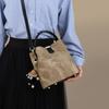 Bucket Bag Crossbody Female Foreskin High-grade Exquisite Hand Bill Shoulder Bag
