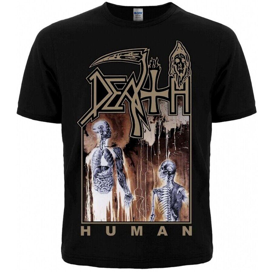 Черная футболка унисекс Death "Human"