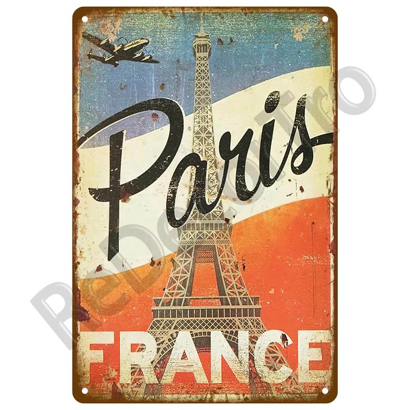 Metal Plate Home Wall Decor For Beach Bar Seaside House Surf Club Decorative Iron Painting Tin Sign Plaque Metal Sign Summer Art