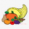 Fruit Pumpkin Thanksgiving Iron On Heat Transfer Printing Vinyl Patches Sticker for Clothes DIY Appliques Washable Patches