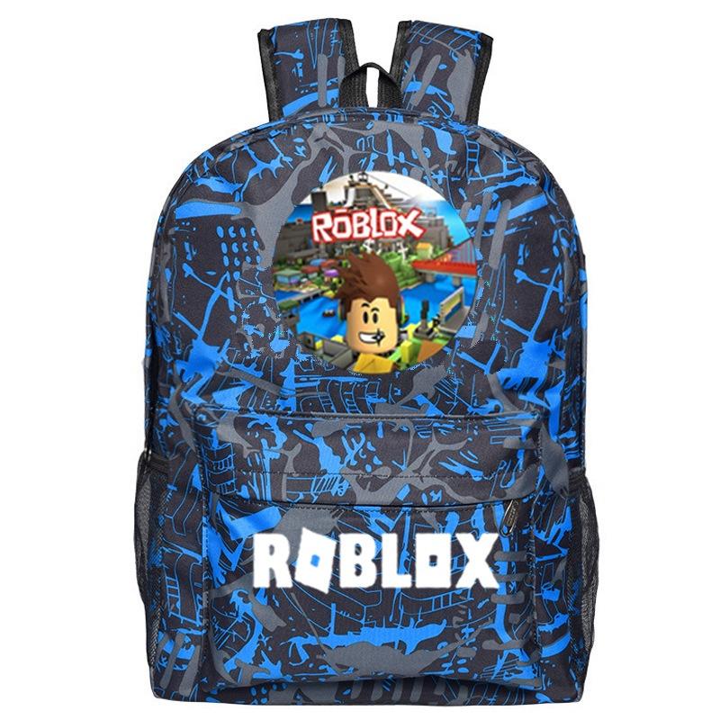 Детский школьный рюкзак Roblox с большим объемом и прочным нейлоновым материалом