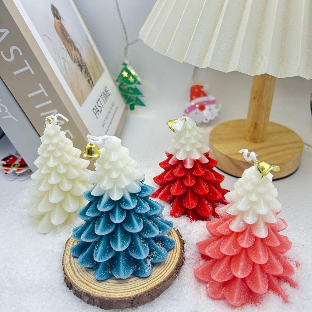 Creative Christmas Tree Aromatherapy Candle Set - Home Decor & Holiday Gift