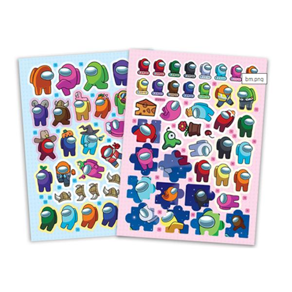 Раскраски Стикеры Среди Нас