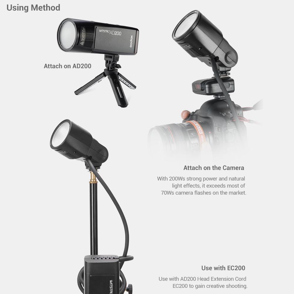 Godox H200R 200 Вт кольцевая вспышка со спиральной вспышкой магнитный порт для аксессуаров для Godox EC200