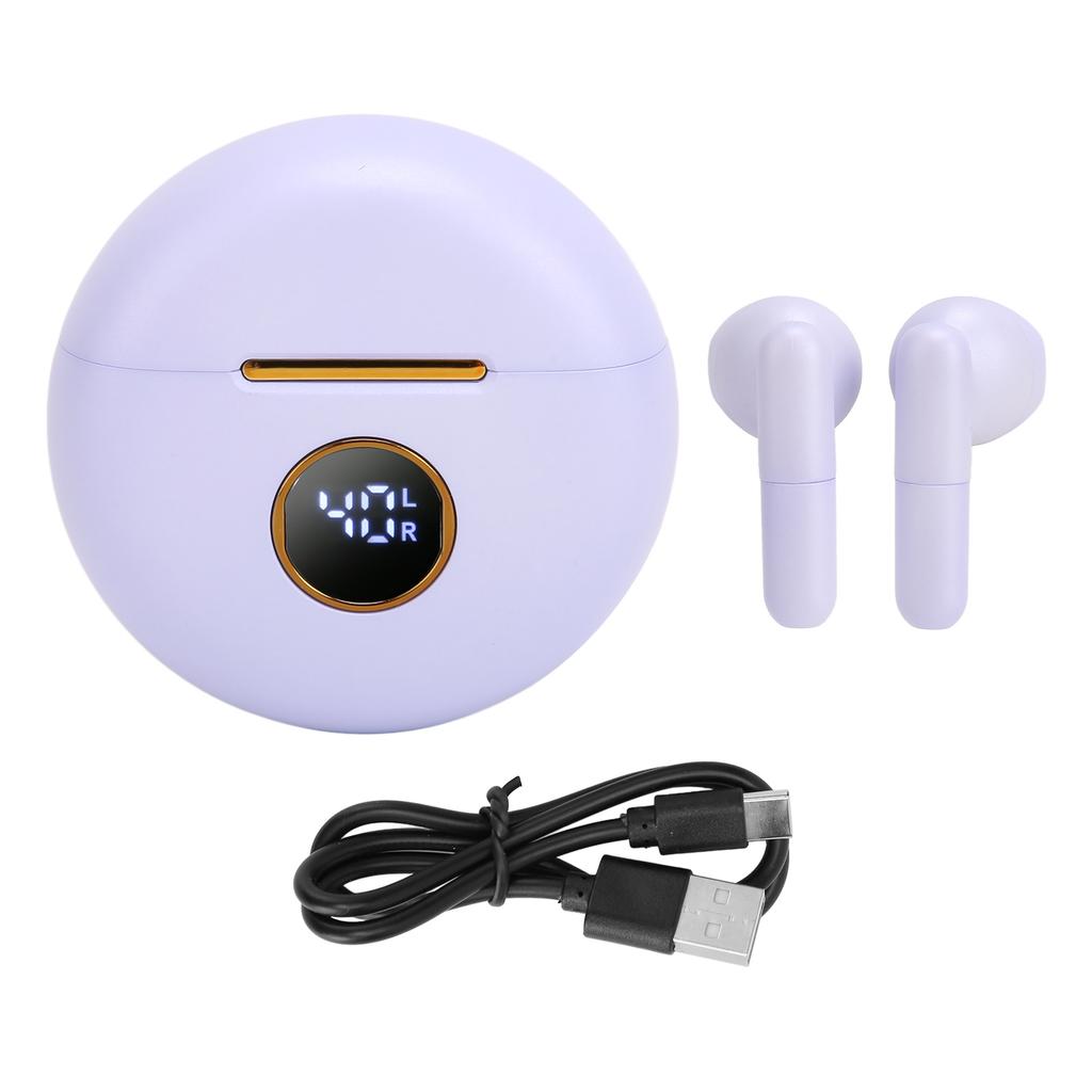 Игровые Bluetooth-наушники Компактные Hi-Fi Звук Беспроводные Игровые Наушники для Huawei для IOS Фиолетовый