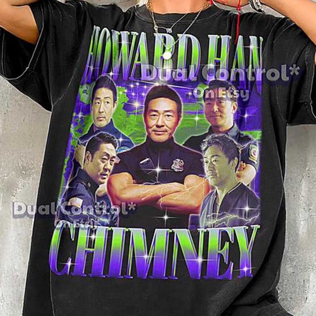 HOWARD HAN Bootleg Tee, Chimney 9-1-1 Shirt, Howard Retro Sweatshirt, Han Graphic Tee, Chimney Character Look #saf