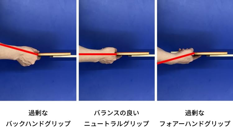 Grip Meister Fit-Pro-G Карбоновый для правой руки Средний Запатентованная ручка для настольного тенниса (shakehand) с направляющей для большого пальца и клеем