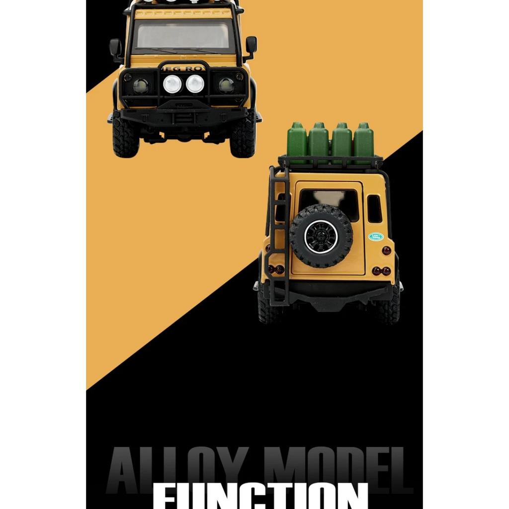 1/32 Внедорожный фургон Land Rover Defender Металлическая литая модель автомобиля Звук Свет Нерадиоуправляемая машина Игрушки Детская игрушечная машина Мальчик