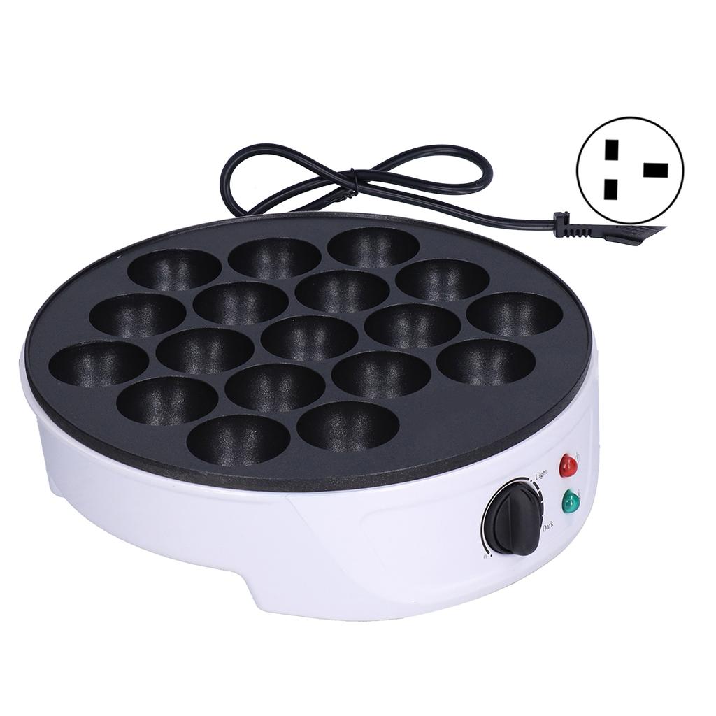 18-Hole Takoyaki Maker Portable Mini Octopus Ball Electric Baking Pan Breakfast Machine