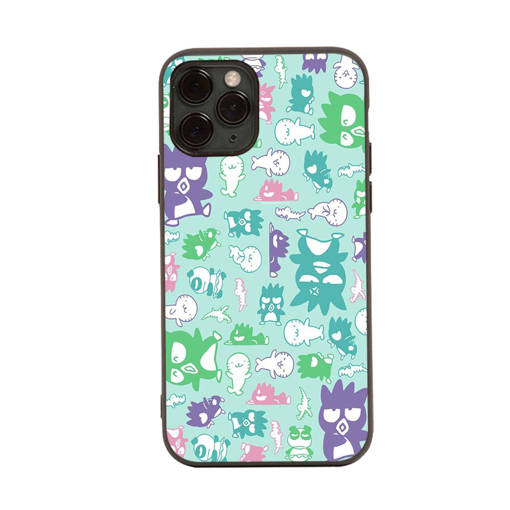 Чехол HK24 Badtz Maru Cartoon Black Sofe для iPhone 16 15 Plus 14 13 Pro 8 SE XR XS Max P30 Nova 5T Y5P Y6 Y7 Y8P Y9 Realme C30 C33 C31 VIVO Y36 V27