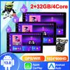 7 9 10 дюймов Android 13 Smart car 2 Din Car Radio Androidauto Carplay GPS Audio Автомобильный мультимедийный проигрыватель Интеллектуальная система