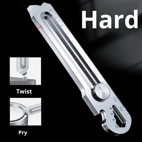 Универсальный резак с поворотным замком. Прочный универсальный резак из нержавеющей стали. Выдвижной ящик с защелкивающимся лезвием.