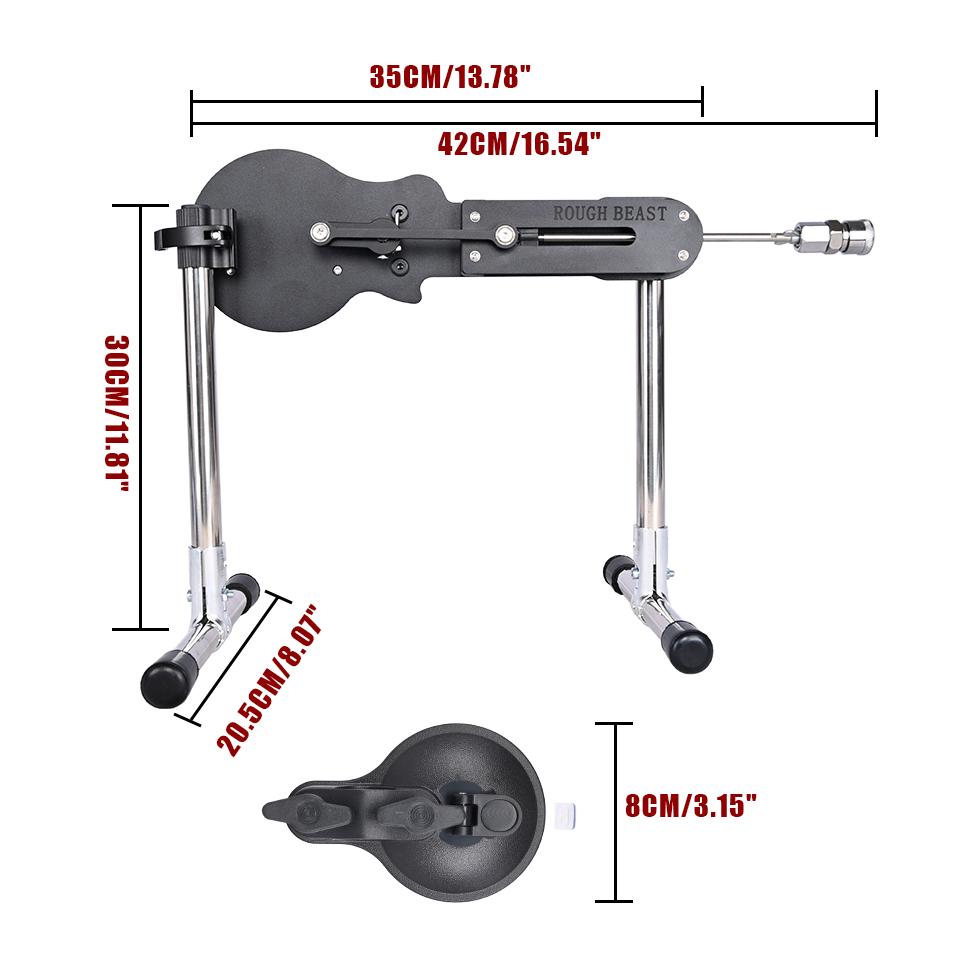 Секс-машина ROUGH BEAST 72 Вт, тихая машина для любви для женщин и мужчин, автоматическая машина для мастурбации