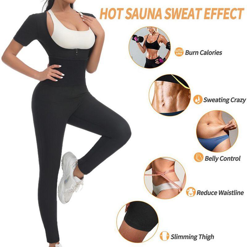 Женский костюм для сауны, пояс, боди для формирования талии