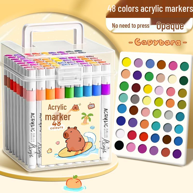 Акриловые маркеры и смываемые мелки для детей - Художественные принадлежности для начальной школы и детского сада