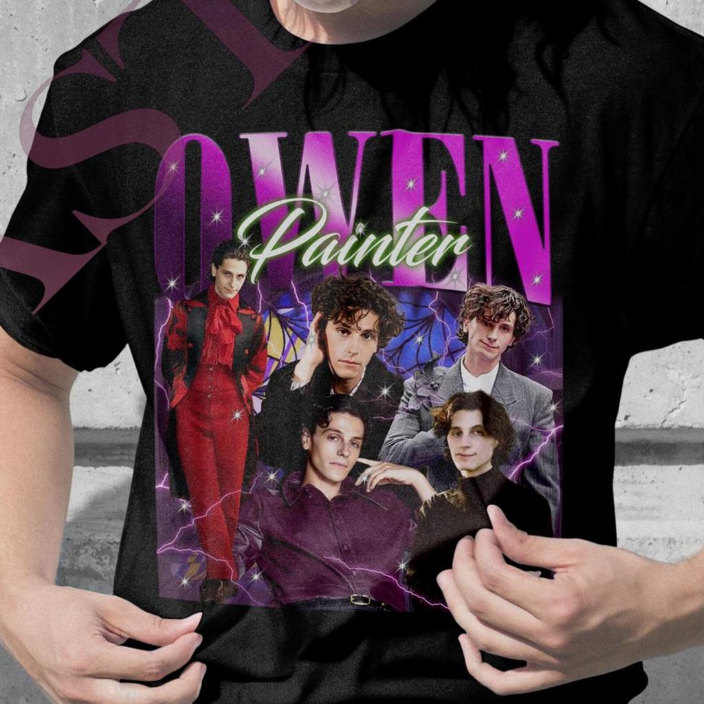 OWEN PAINTER Vintage Shirt Slurp Isaac Night T-Shirt Wednesday Customized Shirt Unisex 100% Cotton