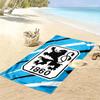 Tsv Munich Print Beach Towel, Large Soft Quick Dry Towel for Beach Camping Swimming