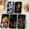 FNAF 5 Ночей с Фредди Чехол для телефона для Samsung Galaxy A73,A72,A71,A70,A53,A52,A51, Мягкий силиконовый черный чехол