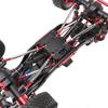 MN128 Suspension Tuning Kit 1/12 Scale Adjustable Metal Chassis Links with Hex Axle Upgrade for RC Car Handling & Stability