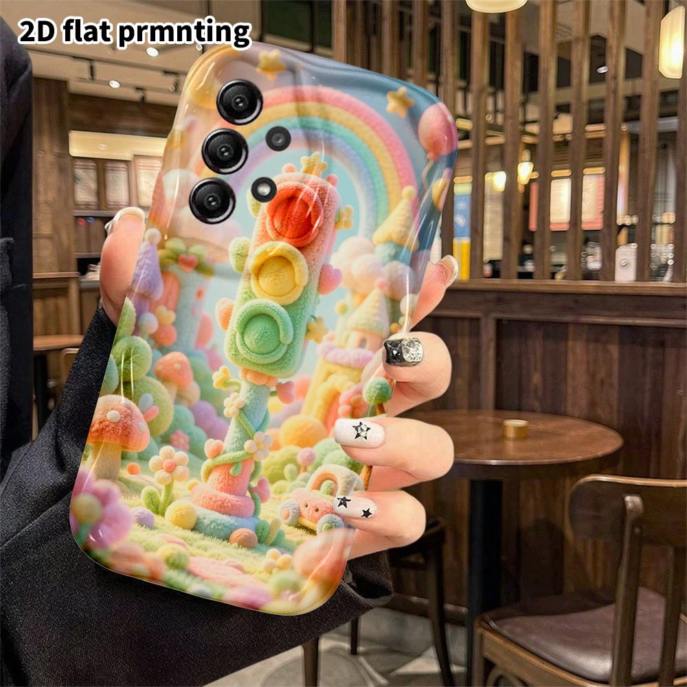 Phone Case: 2D flat, suitable for Samsung Galaxy A34 A35 M05 M06 S20 S22 S21 FE Plus 5G protective case, traffic lights, perfect Christmas and Hallowe