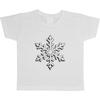 Kinder T Shirt Baumwolle Quot Snowflake Ts051202 Vintage Graphic Streetwear Designer Clothes Soft Stretched Homme