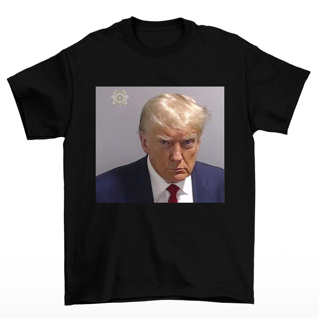 Фотография Дональда Трампа Футболка мужская Мужская Женская Топы Футболки - Политика США Президентские выборы