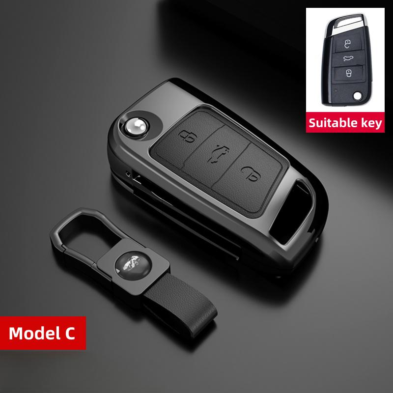 Цинковый сплав для VW Volkswagen Keycase Magotan B8 Seventeen To Eighteen Passat New Passat arteon Passat B5 B6 Key Case Key Cover
