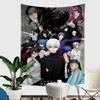Tokyo TTokyo GGhoul ClassicGhoul Anime Tapestry Hanging Tarot Hippie Wall Rugs Dorm Wall Hanging Sheets