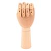 Wooden Hand Model, Flexible Movable Left Hand Mannequin   for Education Art Crtion