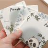 1 Piece Cartoon Adhesive Cute Kawaii Panda Notes Notepad Memo Pad Office School Supplies Stationery Sticker Decoration
