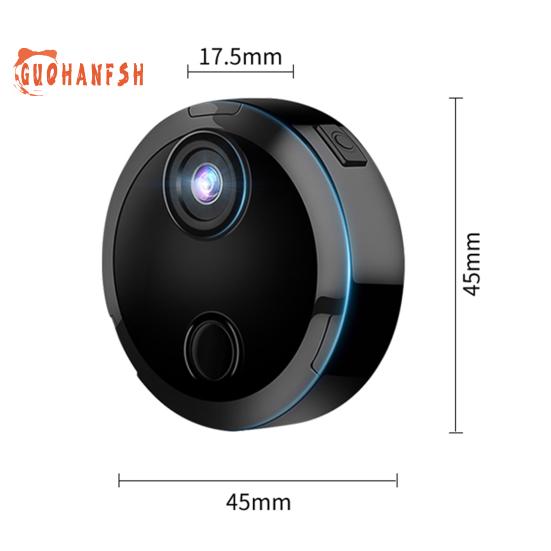 Мини-камера HDQ15 — HD-совместимая, обнаружение движения, инфракрасное ночное видение, 1080P, беспроводная камера наблюдения